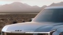 Kia EV Pickup Truck Concept rendering by SRK Designs