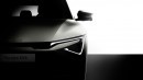 2025 Kia EV6 facelift design teaser