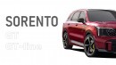 2025 Kia Sorento GT & GT Line rendering by AutoYa