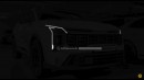 2025 Kia Sportage rendering by nymammoth