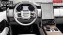 2025 Land Rover Range Rover rendering by AutoYa Interior