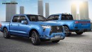 2025 Lexus EV Pickup Truck rendering by Digimods DESIGN