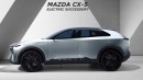 Representación del Mazda CX-5 2025 realizada por AutoYa