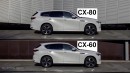 Mazda CX-80 rendering by AutoYa