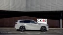 Mazda CX-80 rendering by AutoYa