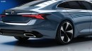 2025 Mazda6 Hybrid renderings by PoloTo and Q Cars