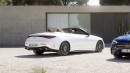 2025 Mercedes-AMG CLE 63 S E-Performance coupe and Cabrio rendering by AscarissDesign