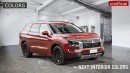 2025 Mitsubishi Outlander rendering by AutoYa Interior