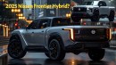 2025 Nissan Frontier Hybrid rendering by AutomagzPro