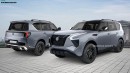 2025 Nissan Patrol Y63 rendering by Digimods DESIGN