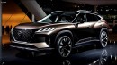 2025 Nissan Rogue CGI facelift by Q Cars