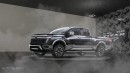 2025 Nissan Titan XD rendering by AutoYa
