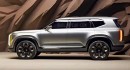 2025 Kia Telluride x Hyundai Palisade renderings by vburlapp