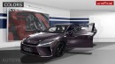 2026 Lexus ES rendering by AutoYa Interior
