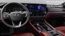 2026 Lexus ES rendering by AutoYa Interior