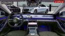 2026 Mercedes-Benz S-Class rendering by AutoYa
