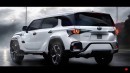 2025 Toyota Mini Land Cruiser rendering by Real Automotive