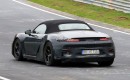 2025 Porsche 718 Boxster Electric prototype on the Nurburgring