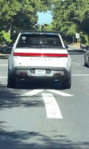 2025 Rivian R1T prototypes spotted testing new ADAS equipment