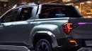 2025 Subaru Baja Hybrid rendering by A1 Cars