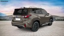 2025 Subaru Forester CGI new generation by Digimods DESIGN