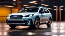 2025 Subaru Outback x Subaru Forester renderings