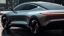 2025 Tesla Model 2 rendering by Q Cars