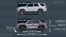 2025 Toyota 4Runner CGI color reel by AutoYa & AutoYa Interior