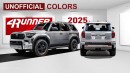 2025 Toyota 4Runner rendering