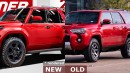2025 Toyota 4Runner rendering