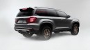 2025 Toyota 4Runner design study by Halo oto