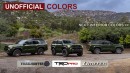 2025 Toyota 4Runner CGI color reel by AutoYa