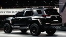 2025 Toyota 4Runner speculative rendering by AutomagzPro