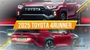 2025 Toyota 4Runner speculative rendering by REC Trends