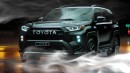 2025 Toyota 4Runner speculative rendering by REC Trends