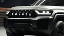2025 Toyota 4Runner Hybrid rendering by Q Cars