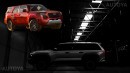 2025 Toyota 4Runner TRD Pro rendering by AutoYa Interior