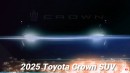 2025 Toyota Camry & Crown SUV renderings
