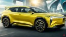2025 Toyota Camry & Crown SUV renderings