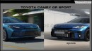 2025 Toyota Camry GR Sport Hybrid rendering by Digimods DESIGN