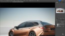 2025 Toyota Camry Hybrid Wagon rendering by Theottle