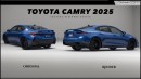 2025 Toyota Camry XV80 rendering by Digimods DESIGN