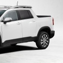 2025 Toyota Corolla Cross Pickup Truck rendering by KDesign AG