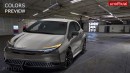 2025 Toyota Corolla rendering by AutoYa Interior