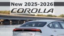 2025 Toyota Corolla rendering by AutoYa