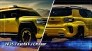 Toyota 4Runner & Land Cruiser FJ & Land Hopper renderings