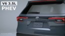 2025 Toyota Grand Highlander GR Sport rendering by AutoYa