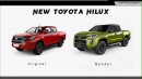 2025 Toyota Hilux TRD rendering by Digimods DESIGN