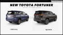 Toyota Land Cruiser Prado & Fortuner renderings