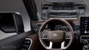 2025 Toyota Land Cruiser 250 Prado rendering by AutoYa Interior